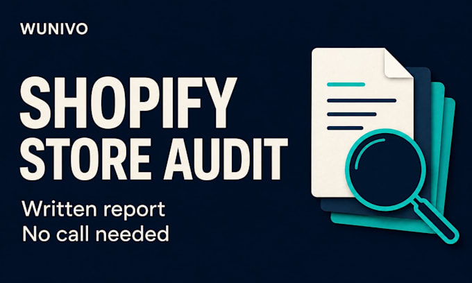 audit your shopify store and prioritize fixes for clearer shopping