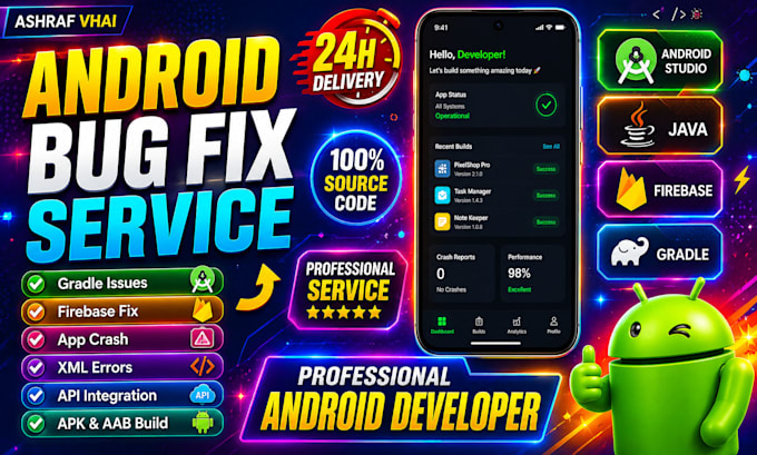 fix android app bugs, crashes and performance issues