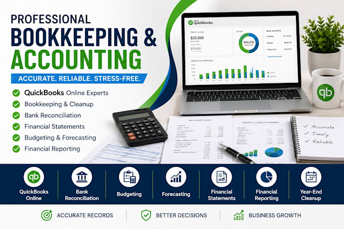 do payroll cleanups and monthly bookkeeping