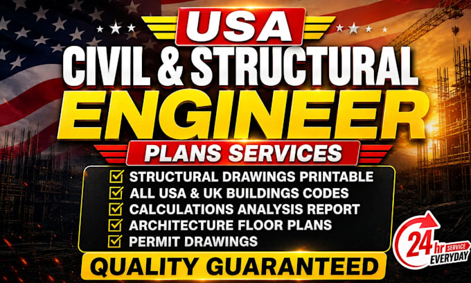 be your civil and structural engineer for structural design
