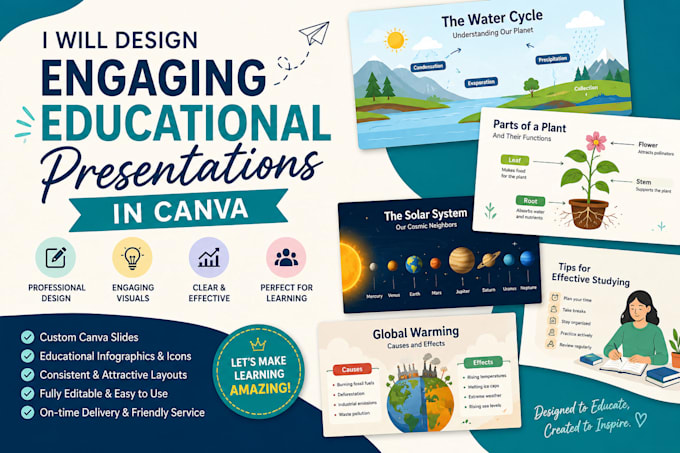 design engaging educational presentations in canva