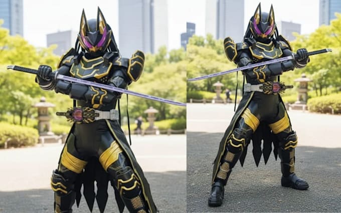 custom cosplay creation full wearable anime armor  props eva foam design