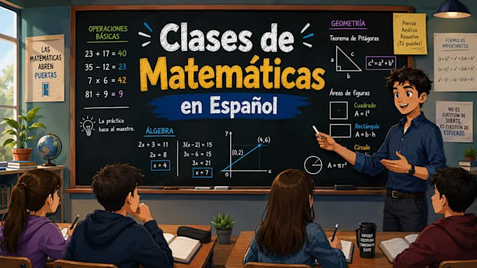clases de matemáticas en español