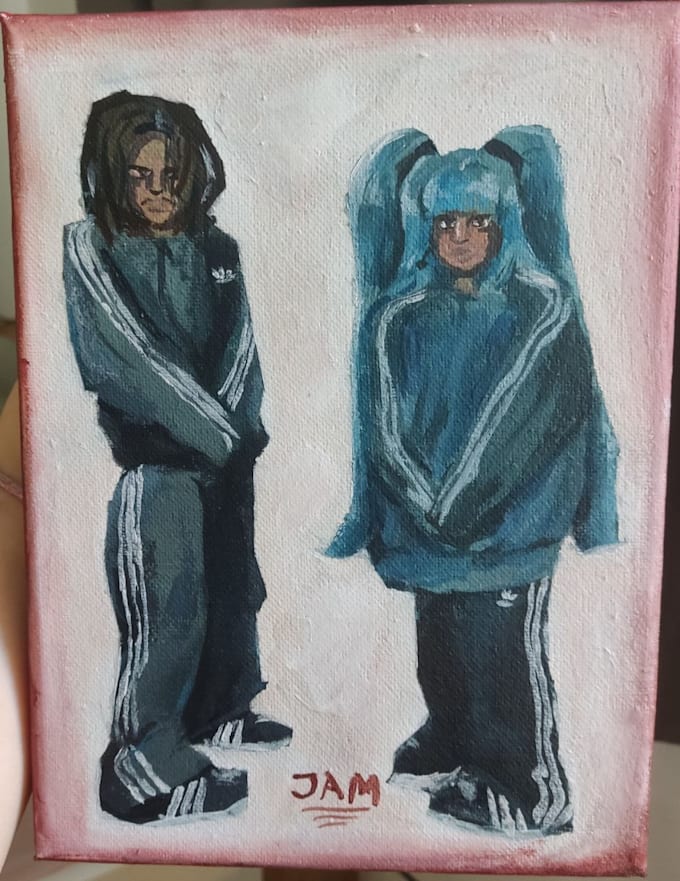 draw anyone in any style on paper or canvas