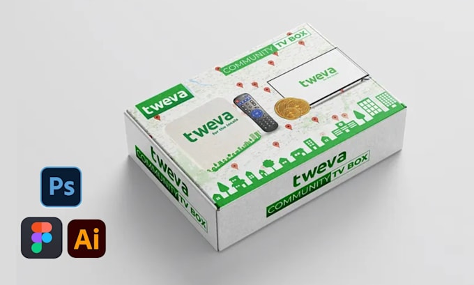 design amazon product packaging, box packaging and label design