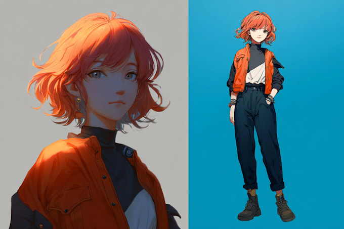 draw beautiful anime art illustration