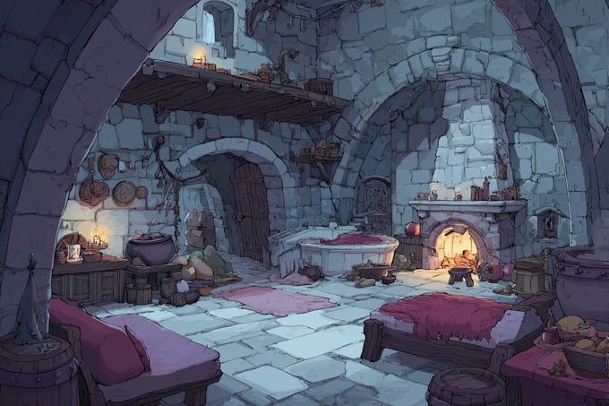 illustrate your dungeons and dragons rpg character or party