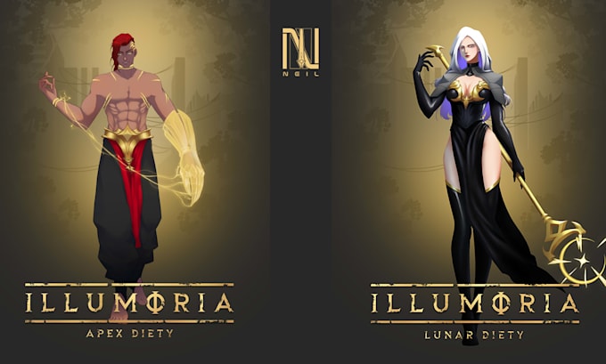 custom character design package