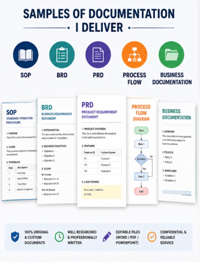 create professional business documentation