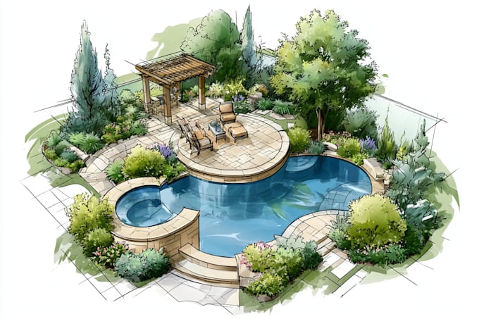 do backyard landscape design, patio, front yard design