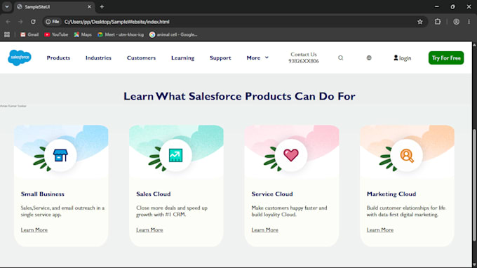 build a website from scratch