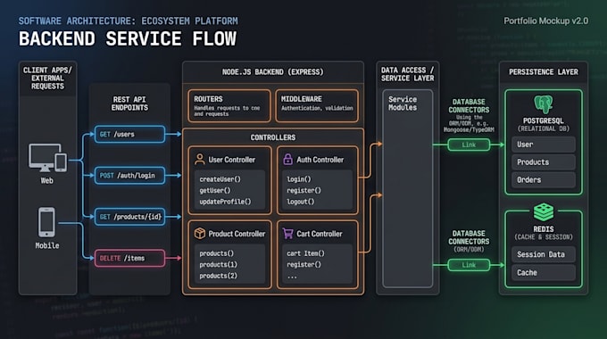 automate business workflow and integrate rest api using nodejs and php