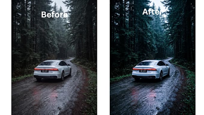 edit car images in photoshop