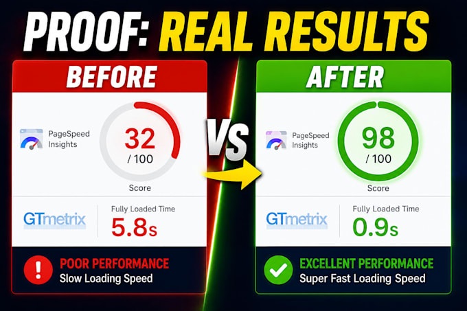 optimize wordpress speed and fix google pagespeed insights to 90 plus