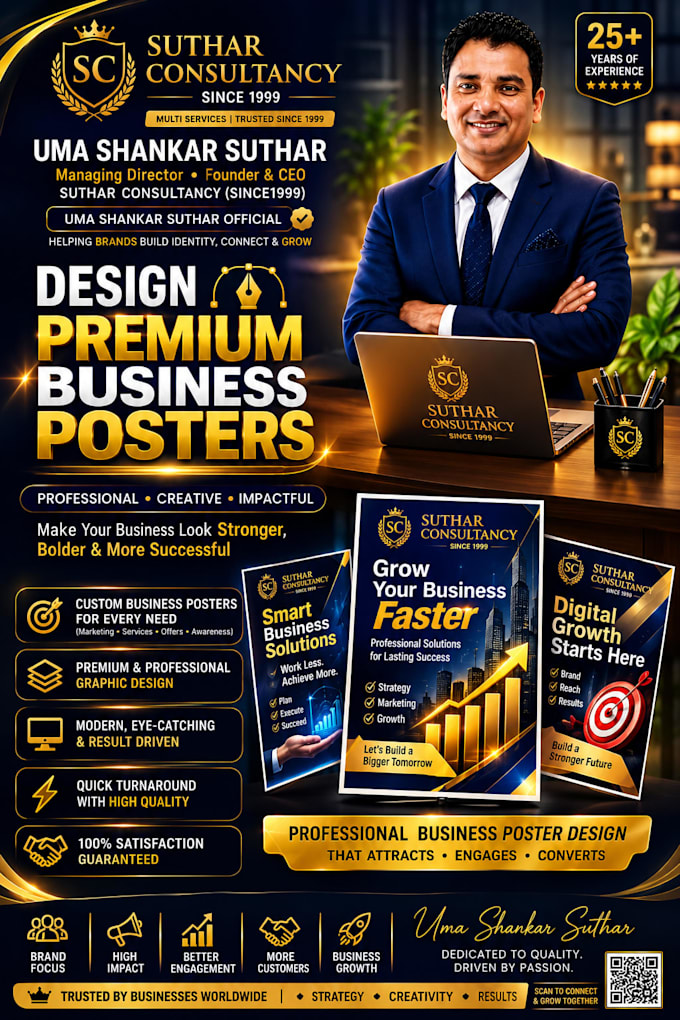 design premium business posters
