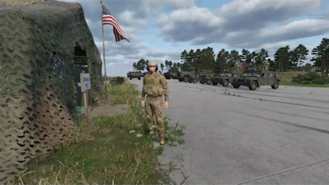 design a complete arma reforger server with experience base on loadout