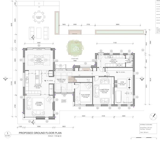 convert pdfs or sketches into professional architectural drawings