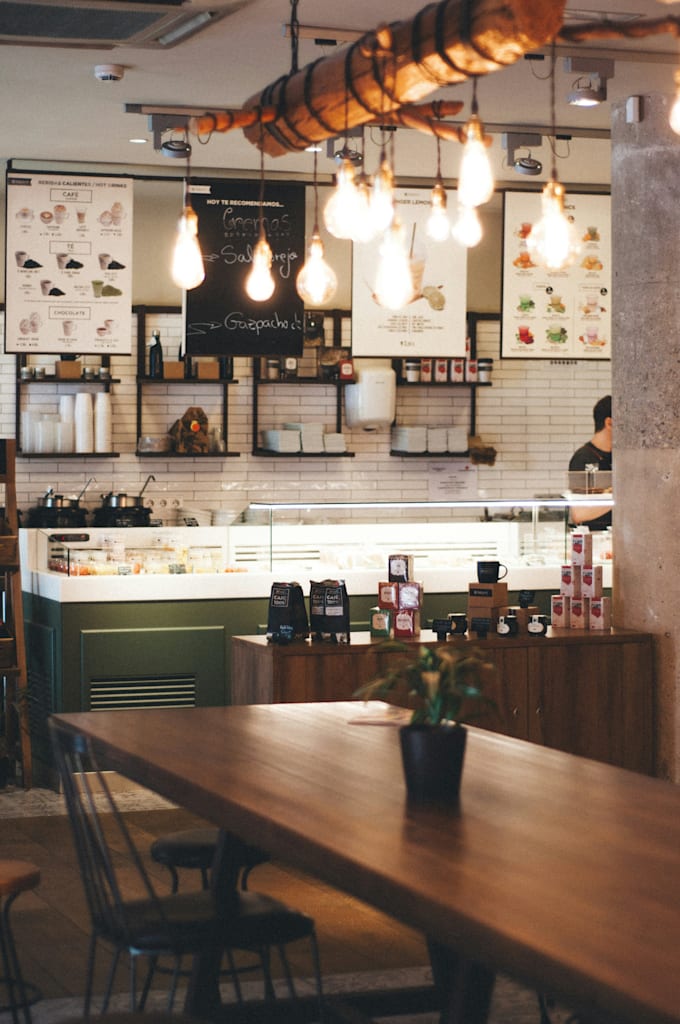 build a modern restaurant or cafe website