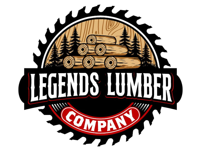 do a professional lumber logo with unlimited revisions