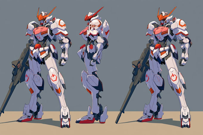 create original mecha concept art