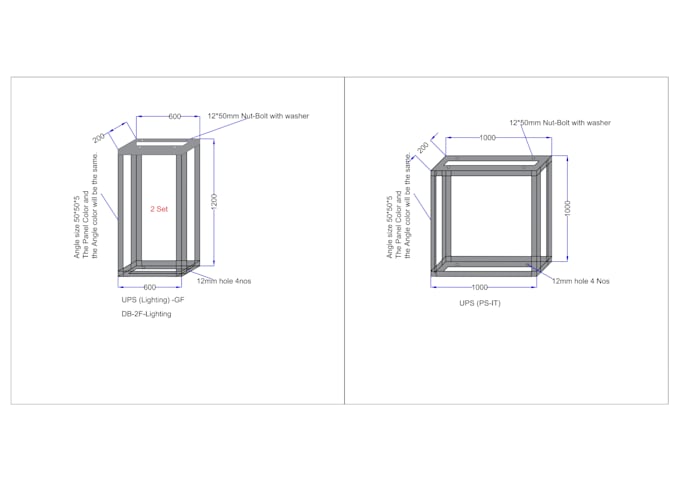 draw detailed isometric and structural drawings in autocad