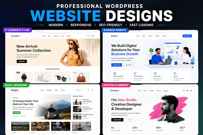 design and develop a SEO friendly wordpress website