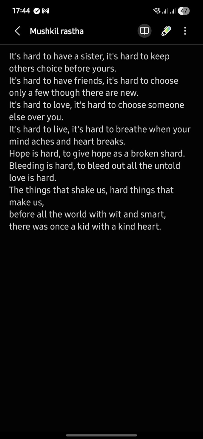 write a short poem