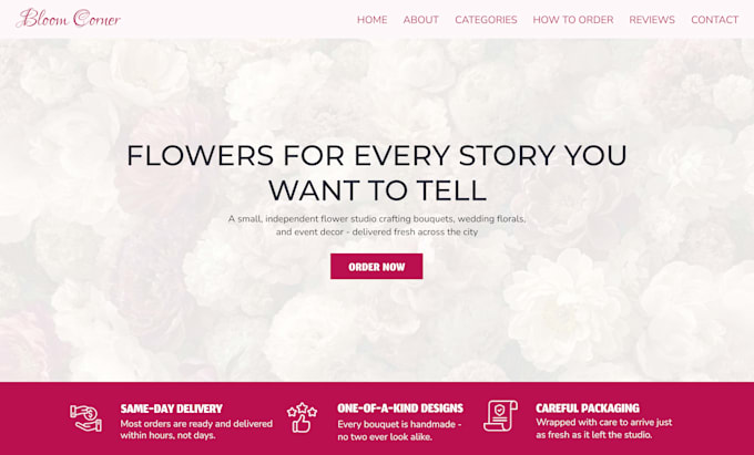 design and build a modern website for your business