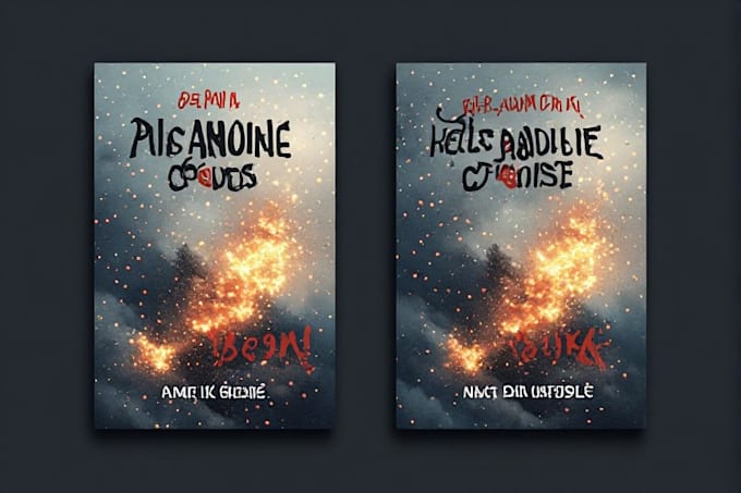 design incredible kindle paperback, ebook cover,