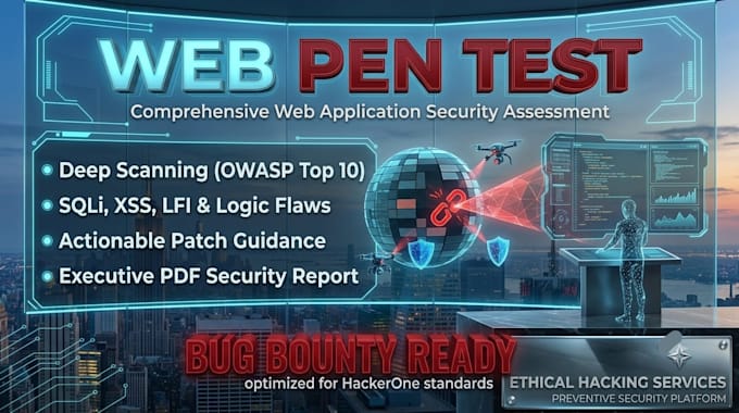 perform penetration testing and web vulnerability assessment with security