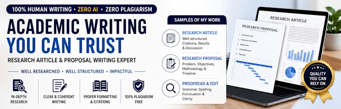 write and proofread research article with result analysis