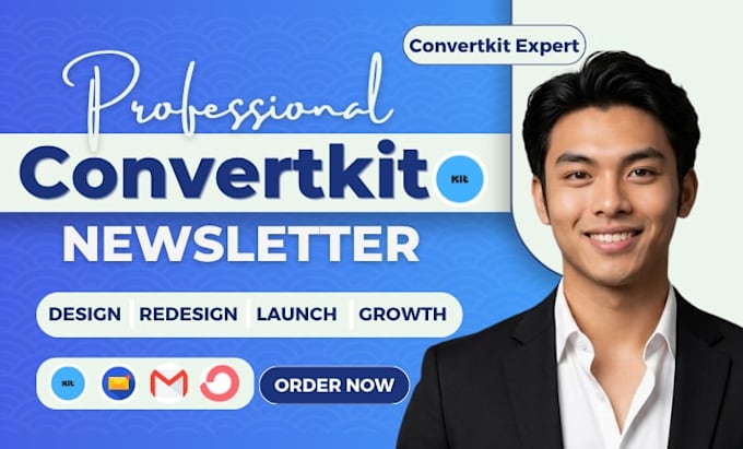 setup convertkit newsletter kit landing page convertkit email sequence expert