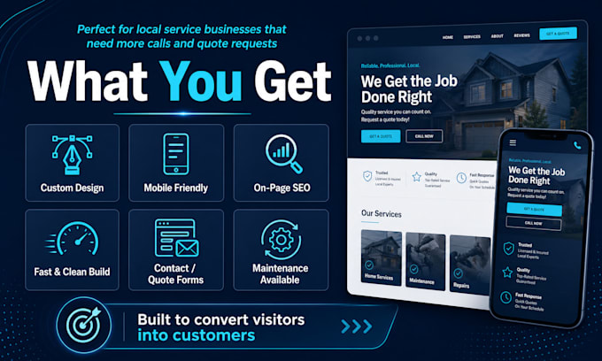 build a website for your buisness that ranks