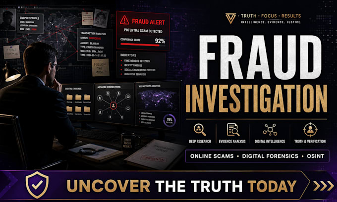 investigate online scams fraud detection digital forensics osint research
