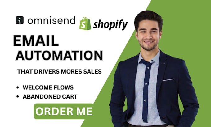 omnisend shopify email automation welcome flow product recommendation emails