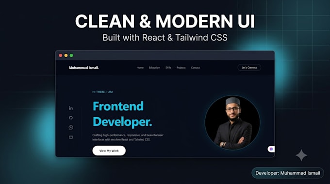 build a professional react website