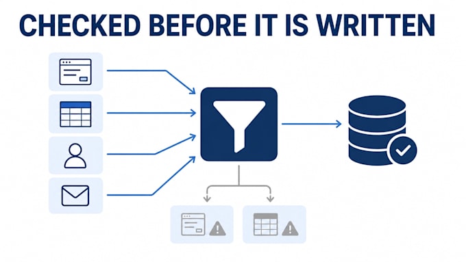 deploy a CRM data validation system on your server