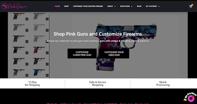 website creation and design