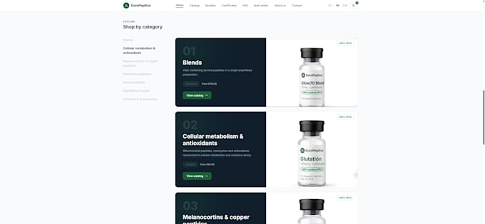 design and build a modern responsive landing page