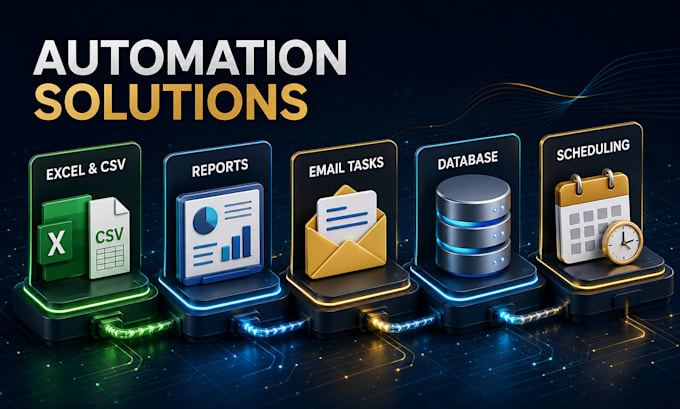 automate excel reports and repetitive tasks using python