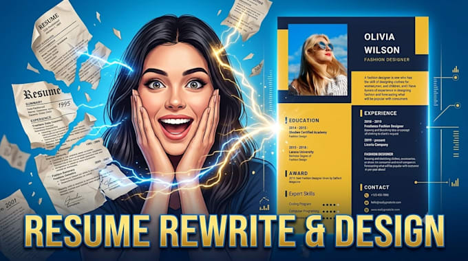 design your resume CV