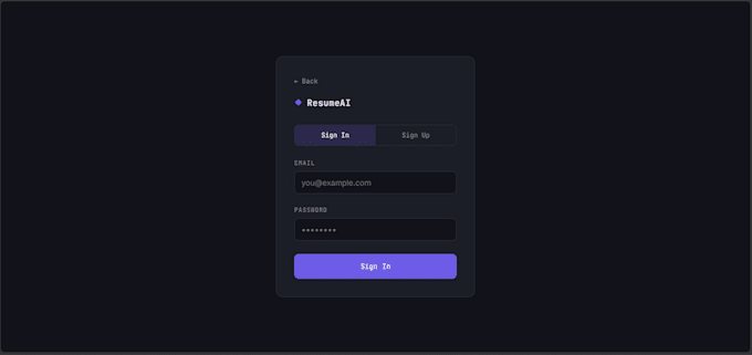 build an ai resume analyzer with ats feedback