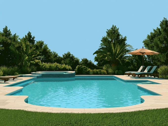 draw swimming pool permit sets and pool construction drawings