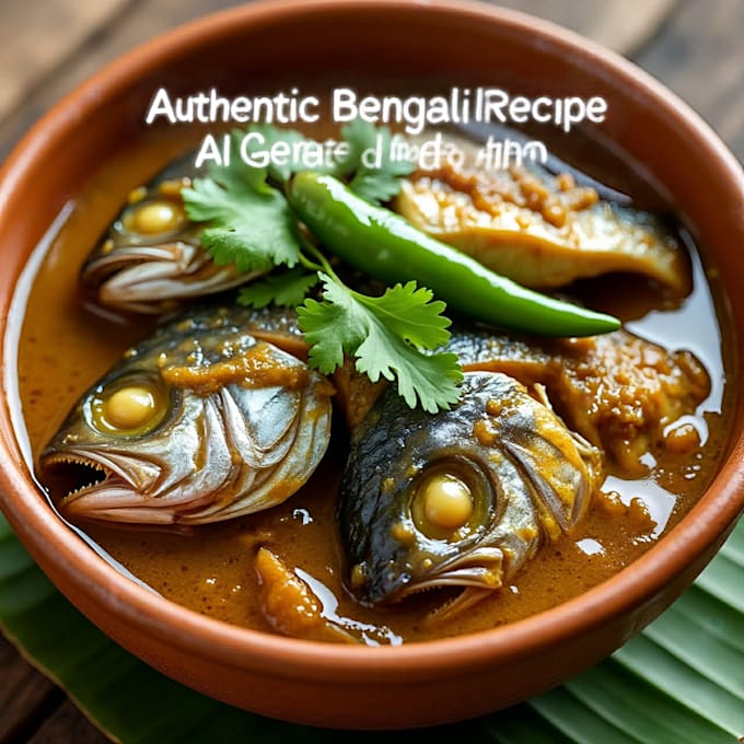 write authentic bengali recipes and food blog posts