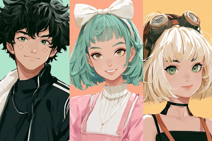 draw you an anime portrait or icon