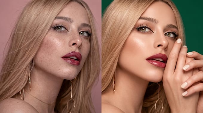 do professional photo retouching and image editing