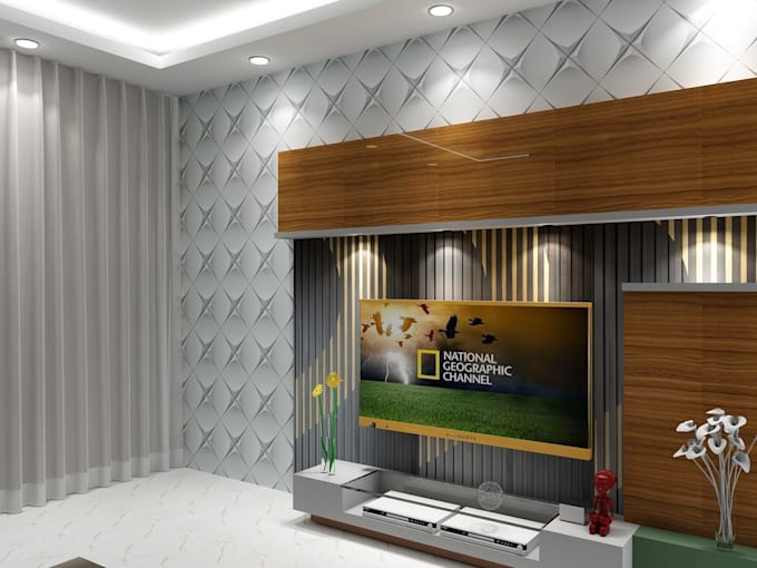create realistic ai interior design and 3d visualization