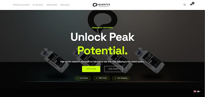 build fda compliant peptide website peptide wordpress