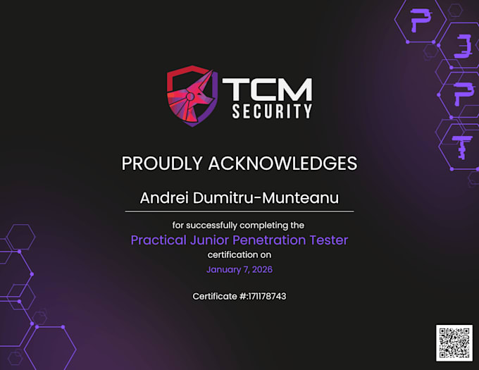 conduct an internal or external network penetration test