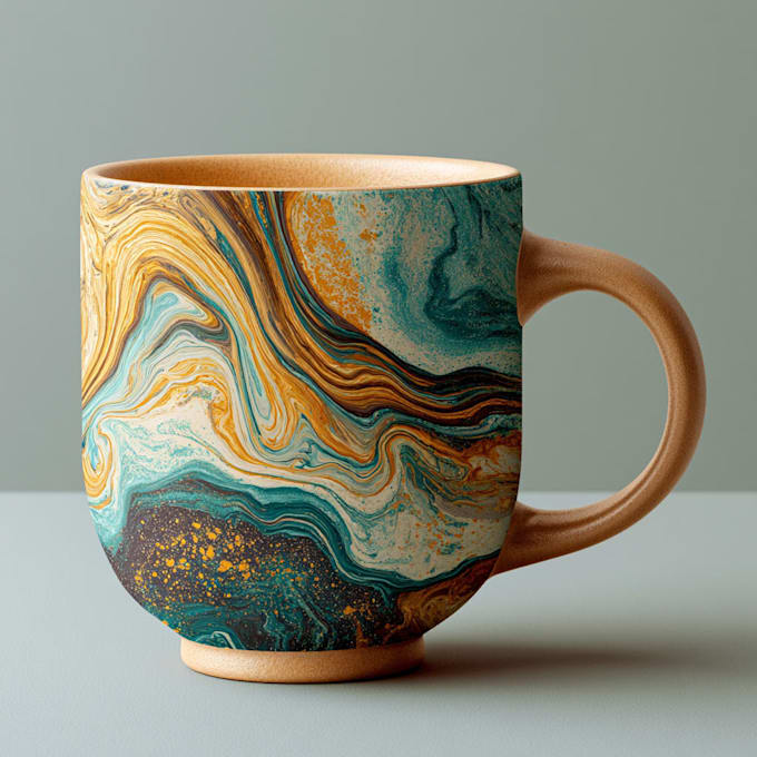 draw coffee mug design